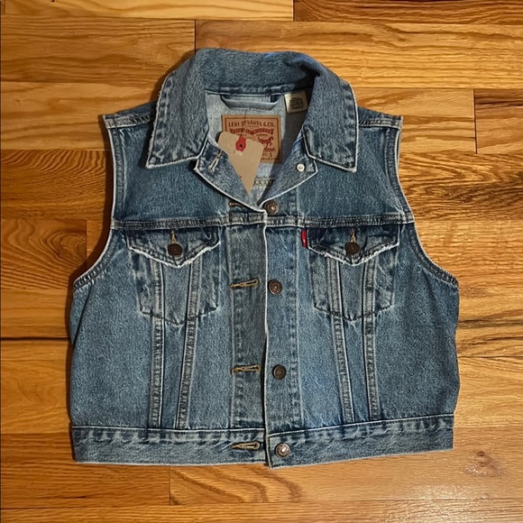 Levi's Jackets & Blazers - Levi's Blue Denim Vest